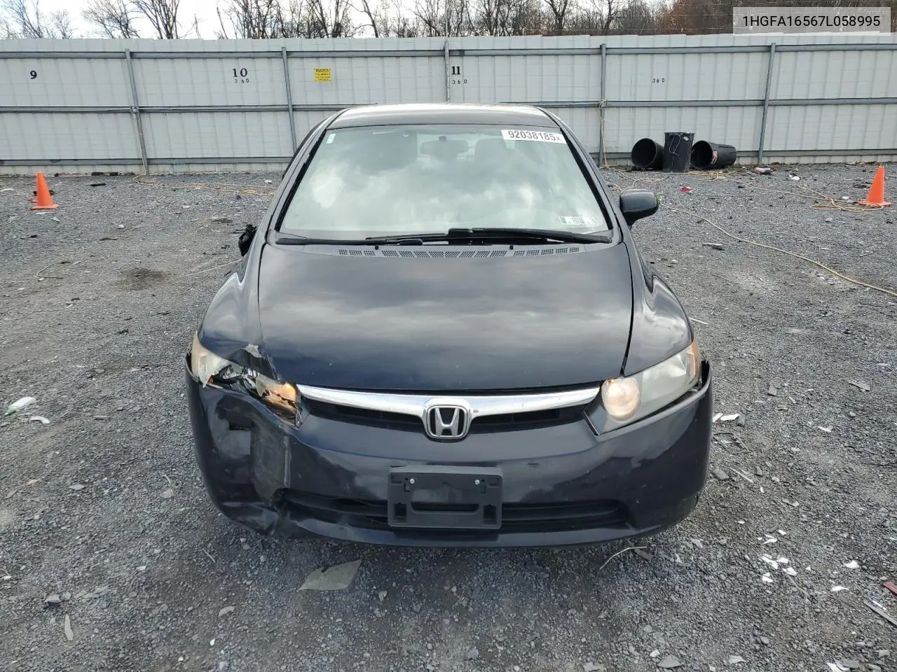 1HGFA16567L058995 2007 Honda Civic Lx