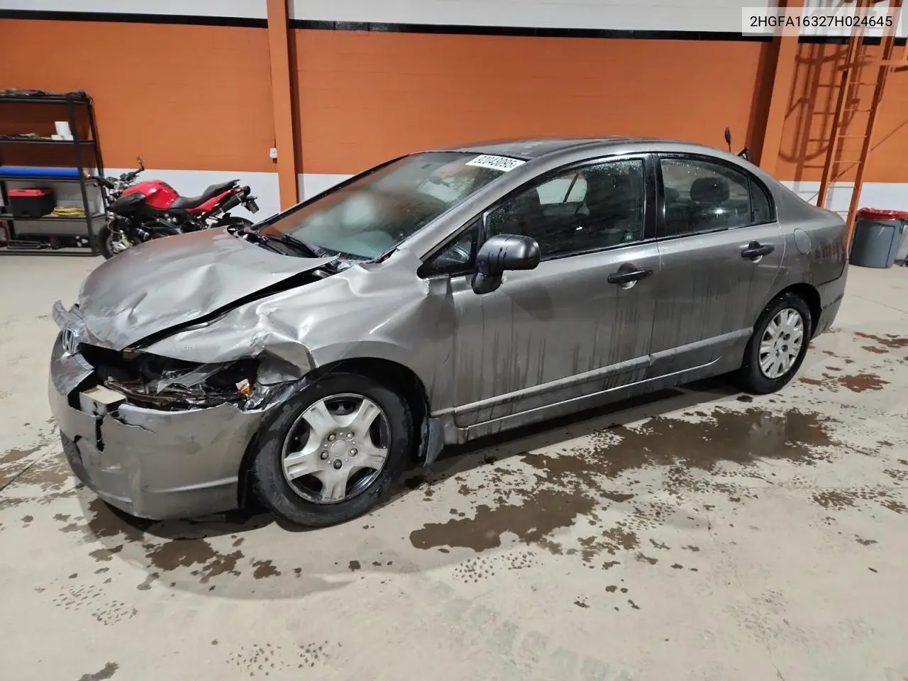 2HGFA16327H024645 2007 Honda Civic Dx