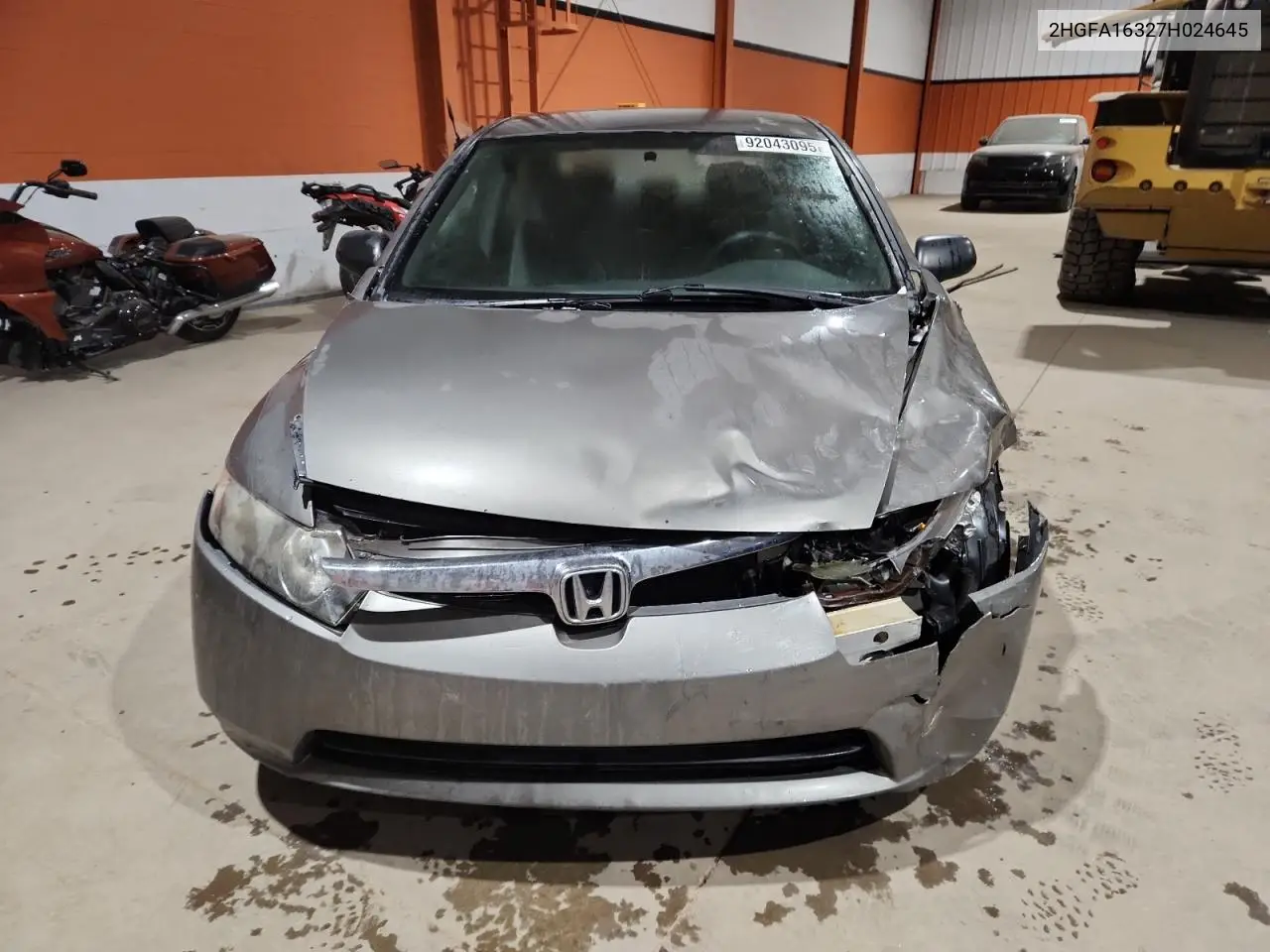 2HGFA16327H024645 2007 Honda Civic Dx