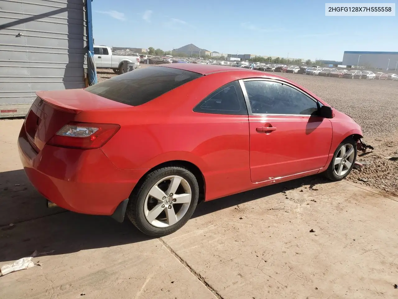 2HGFG128X7H555558 2007 Honda Civic Ex