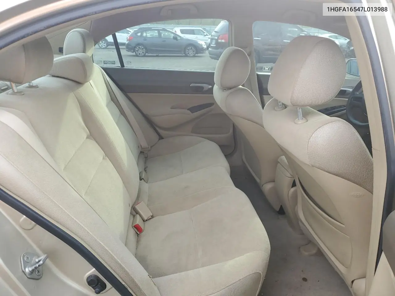 1HGFA16547L013988 2007 Honda Civic Lx