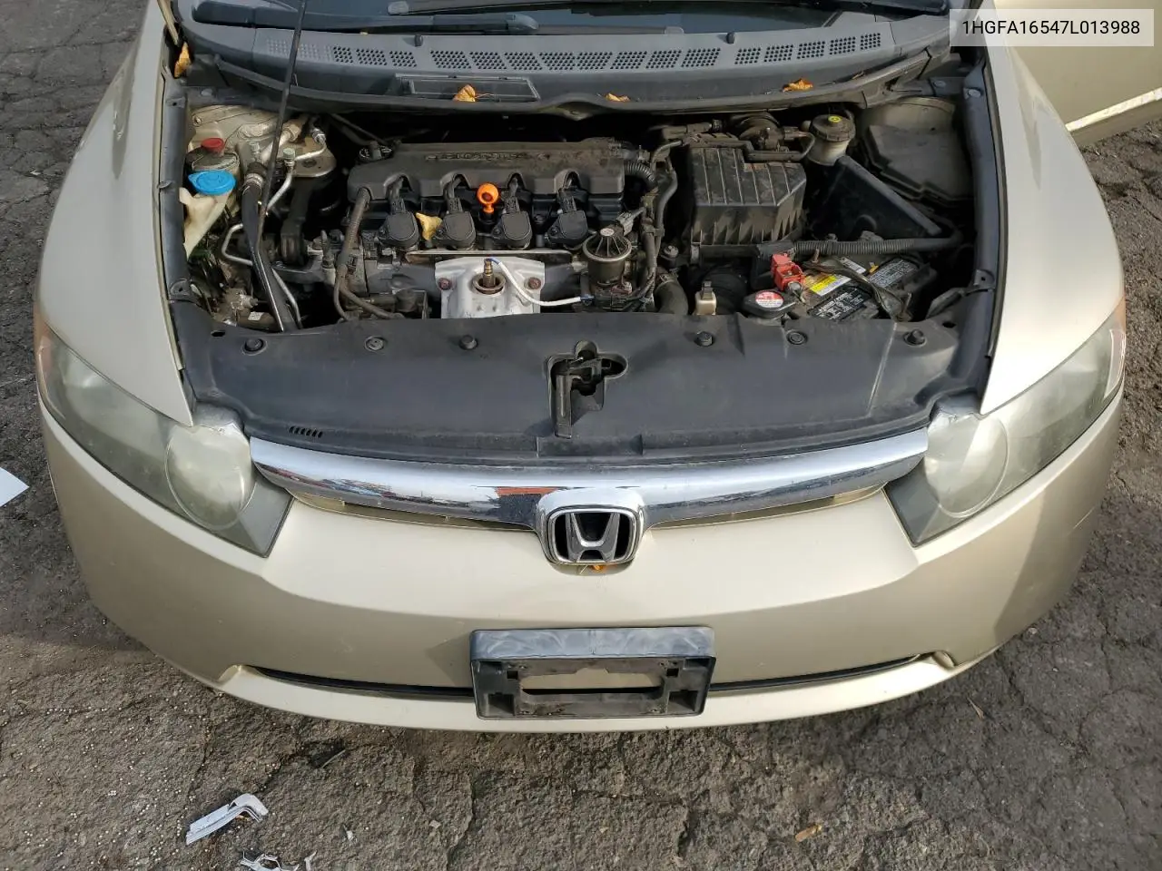 1HGFA16547L013988 2007 Honda Civic Lx