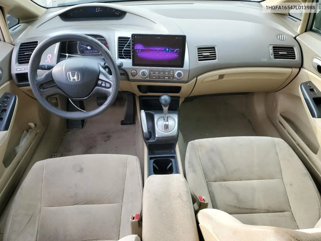 1HGFA16547L013988 2007 Honda Civic Lx