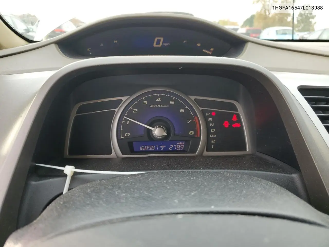 1HGFA16547L013988 2007 Honda Civic Lx