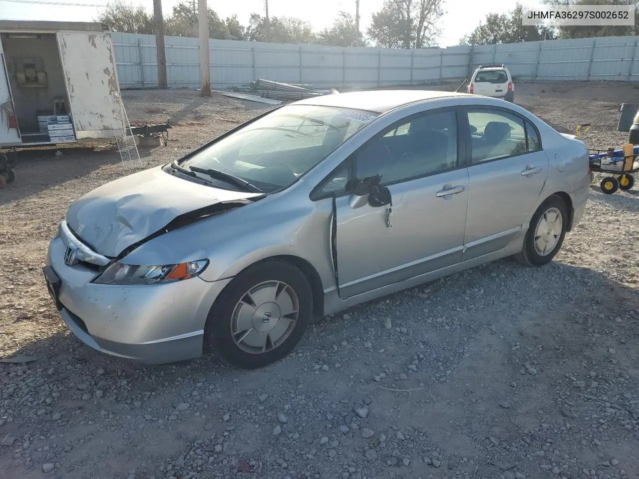 JHMFA36297S002652 2007 Honda Civic Hybrid