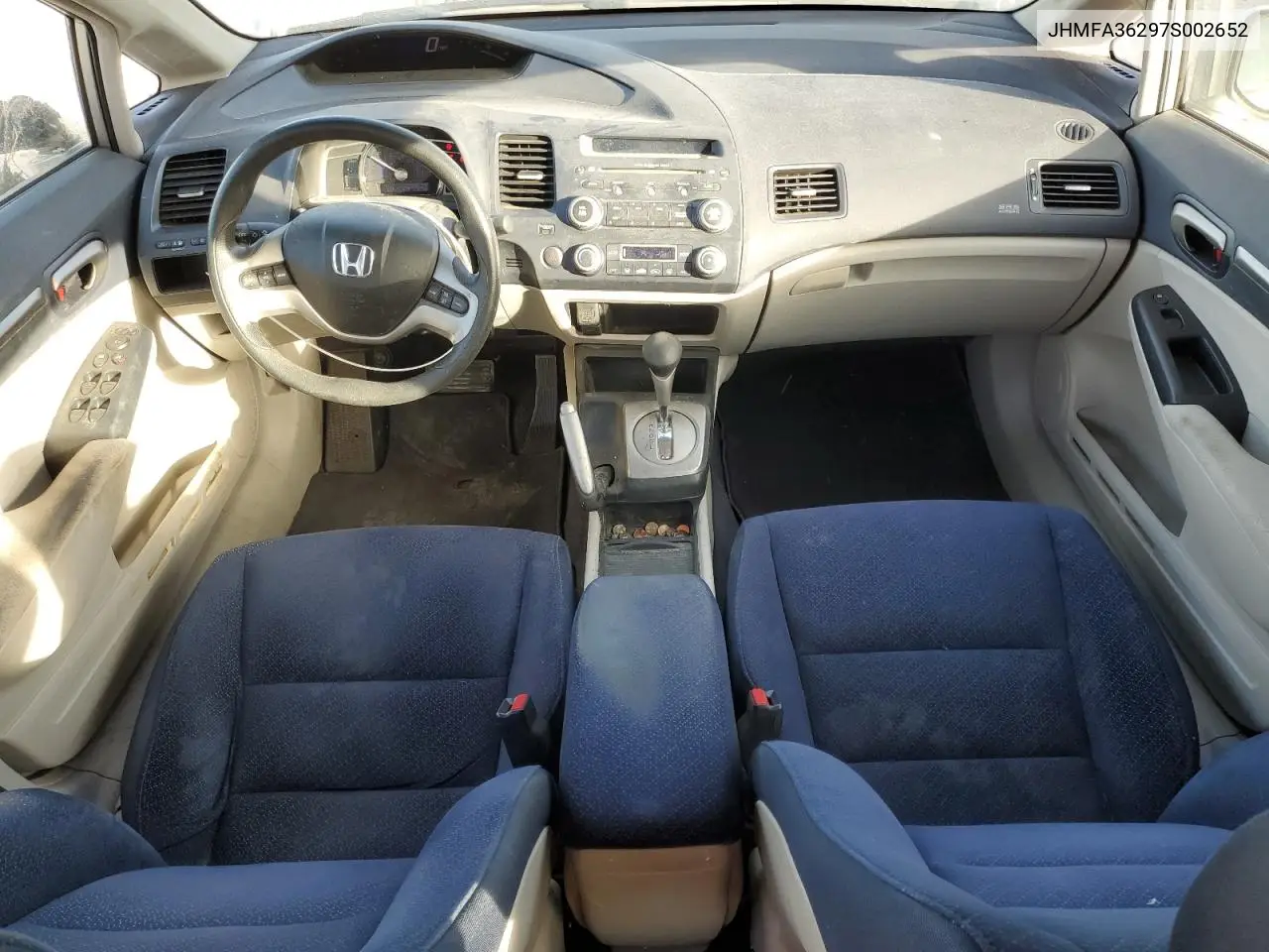 JHMFA36297S002652 2007 Honda Civic Hybrid