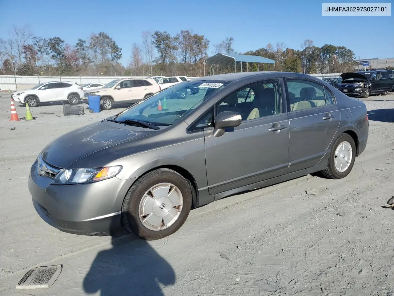 JHMFA36297S027101 2007 Honda Civic Hybrid