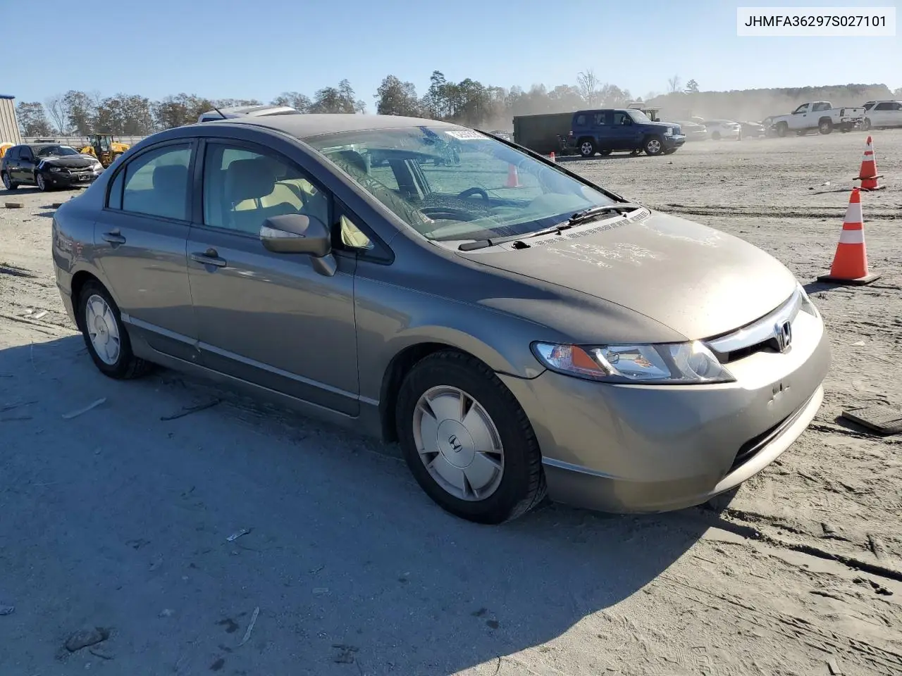 JHMFA36297S027101 2007 Honda Civic Hybrid