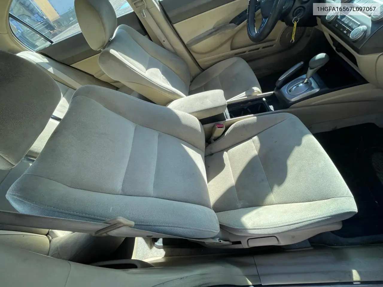 1HGFA16567L097067 2007 Honda Civic Lx