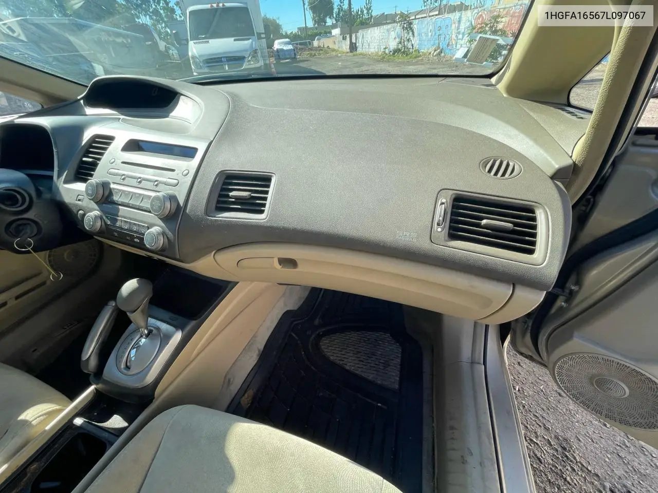 1HGFA16567L097067 2007 Honda Civic Lx