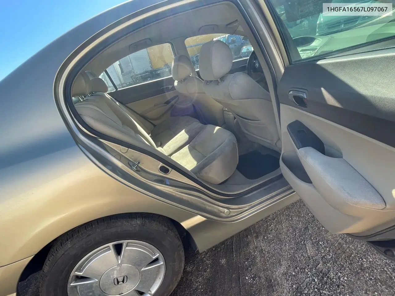 1HGFA16567L097067 2007 Honda Civic Lx