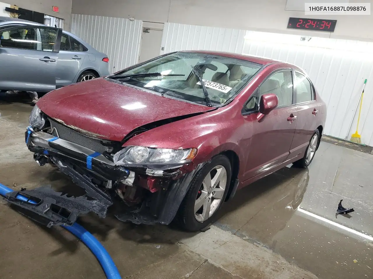 1HGFA16887L098876 2007 Honda Civic Ex
