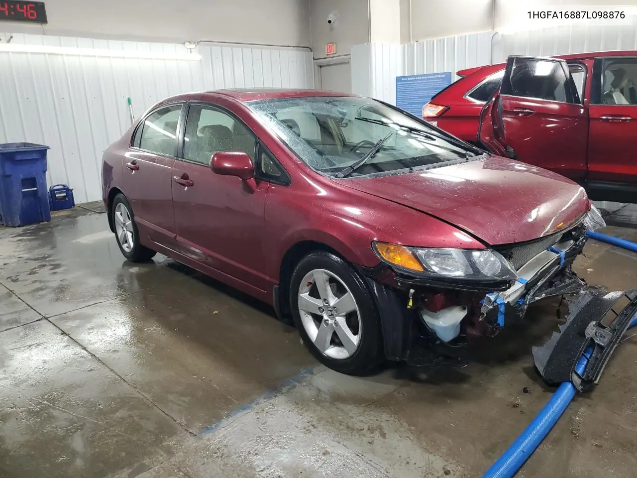 1HGFA16887L098876 2007 Honda Civic Ex