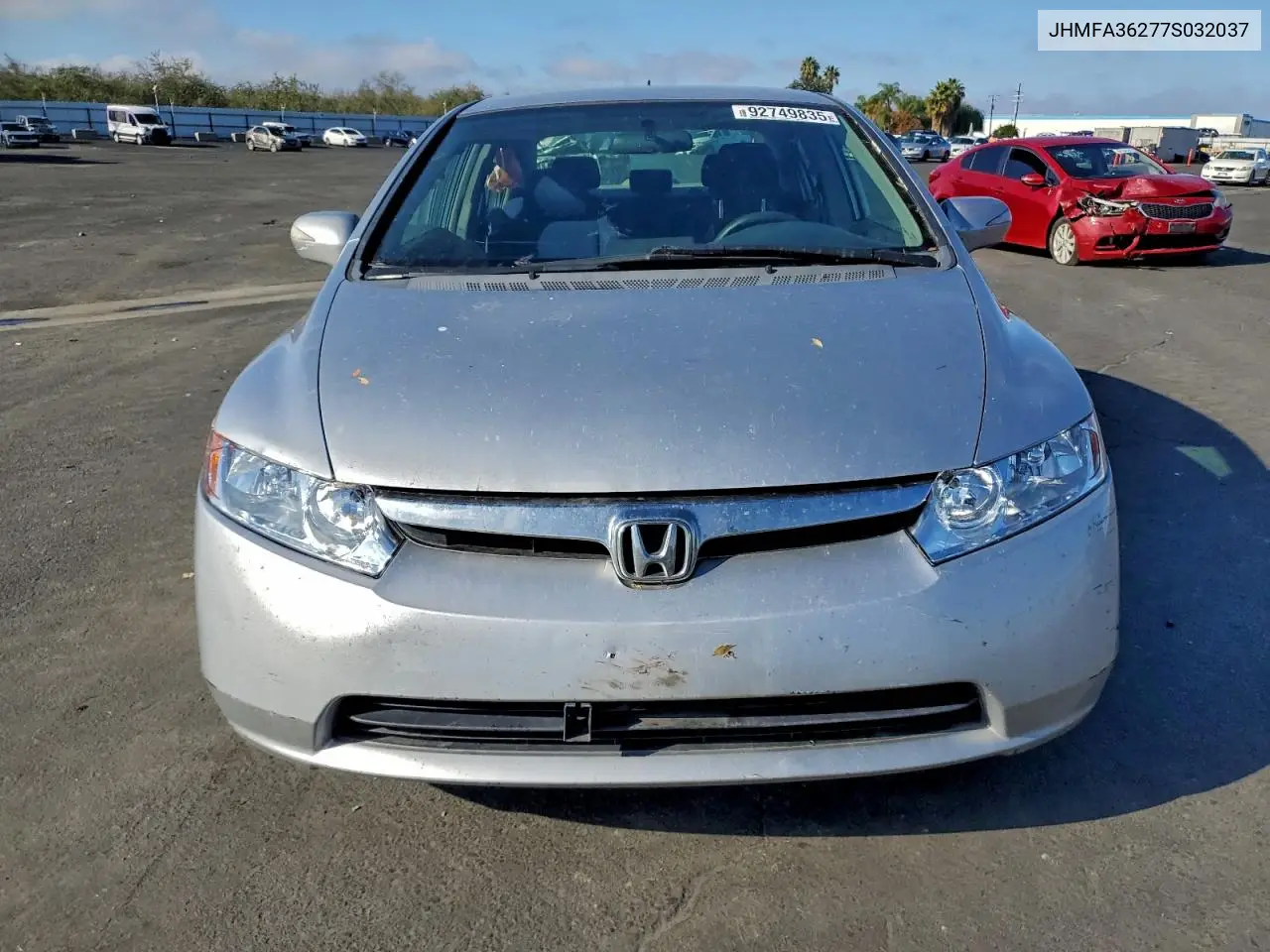 JHMFA36277S032037 2007 Honda Civic Hybrid