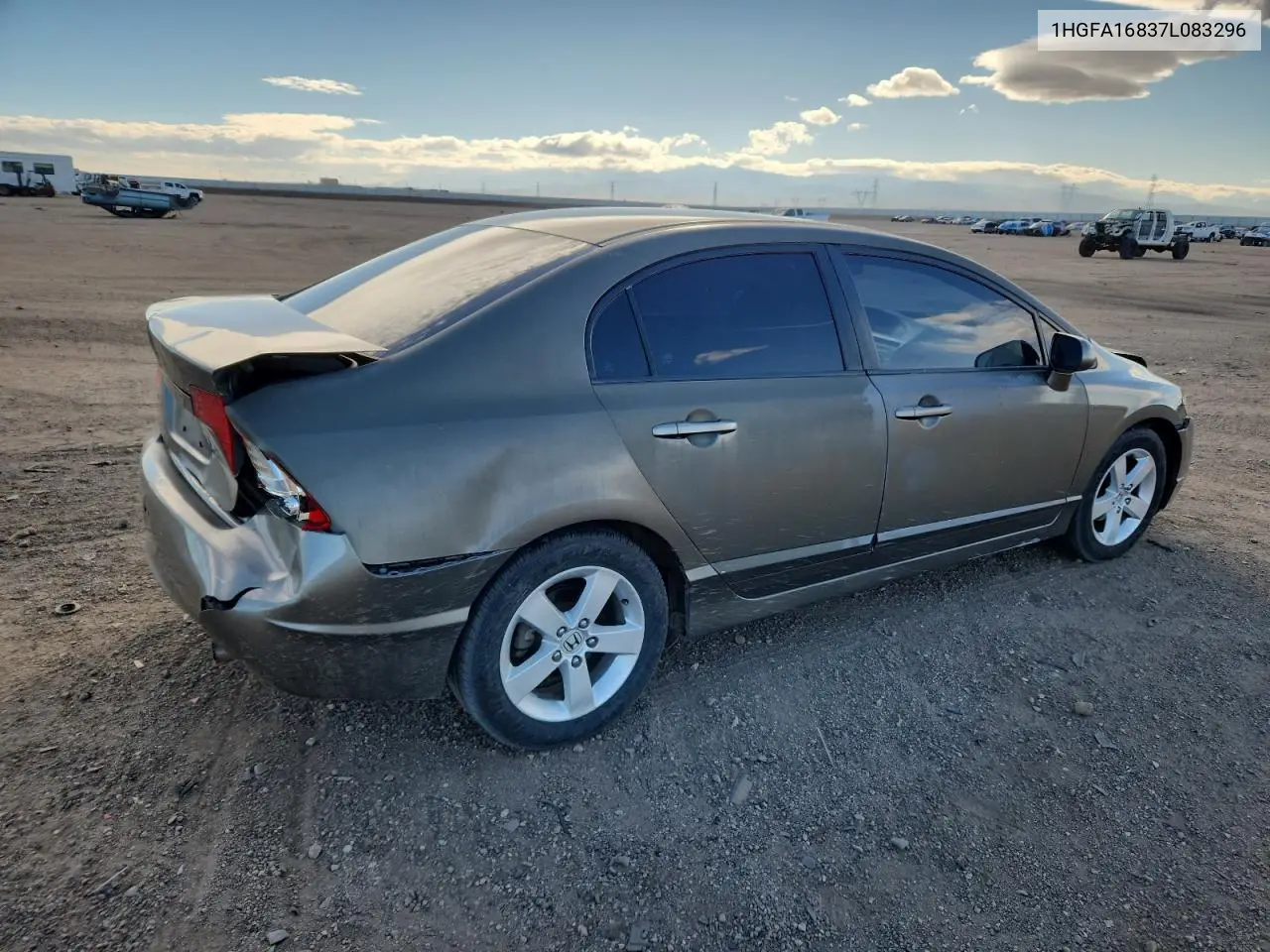 1HGFA16837L083296 2007 Honda Civic Ex
