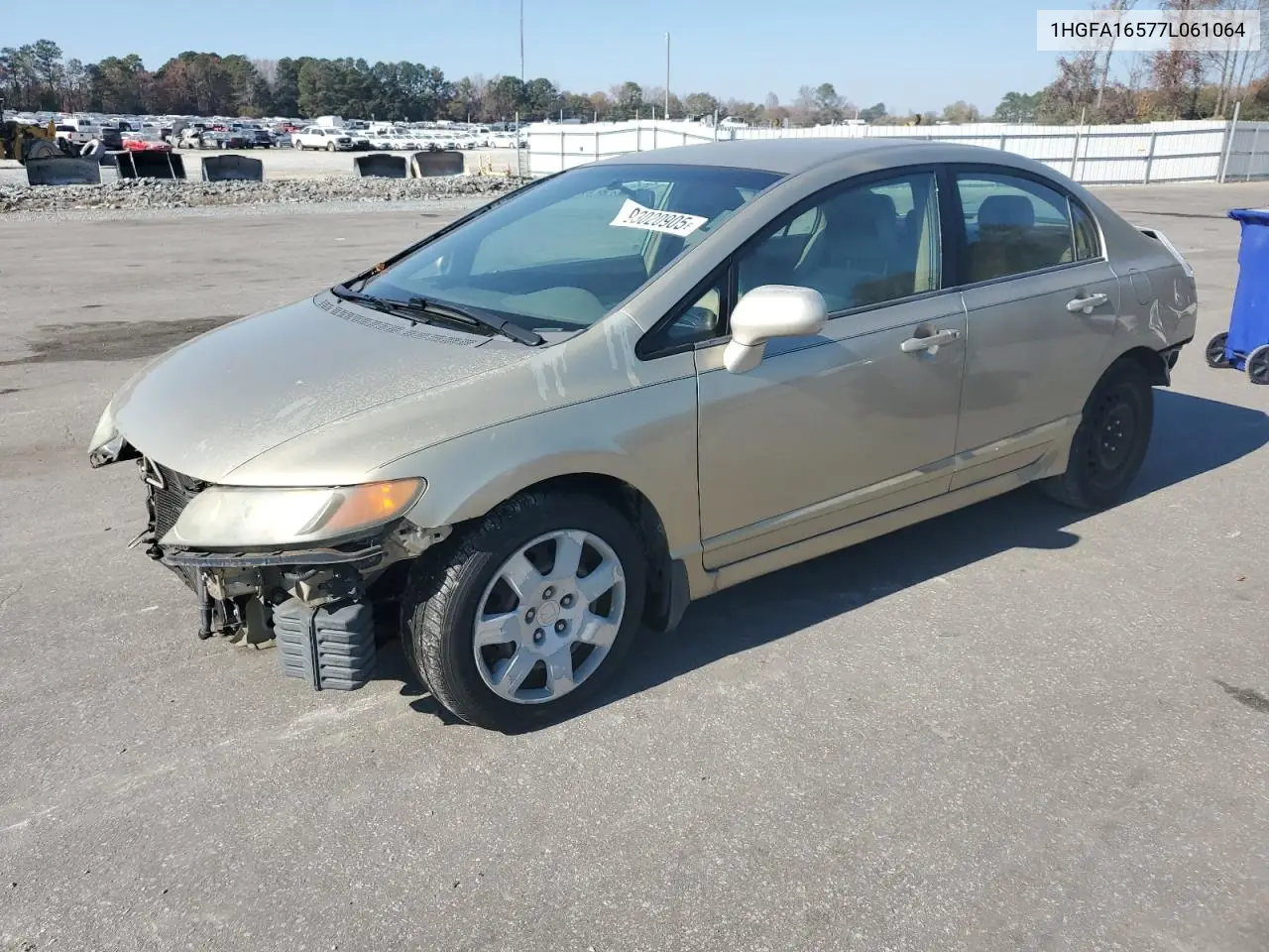 1HGFA16577L061064 2007 Honda Civic Lx