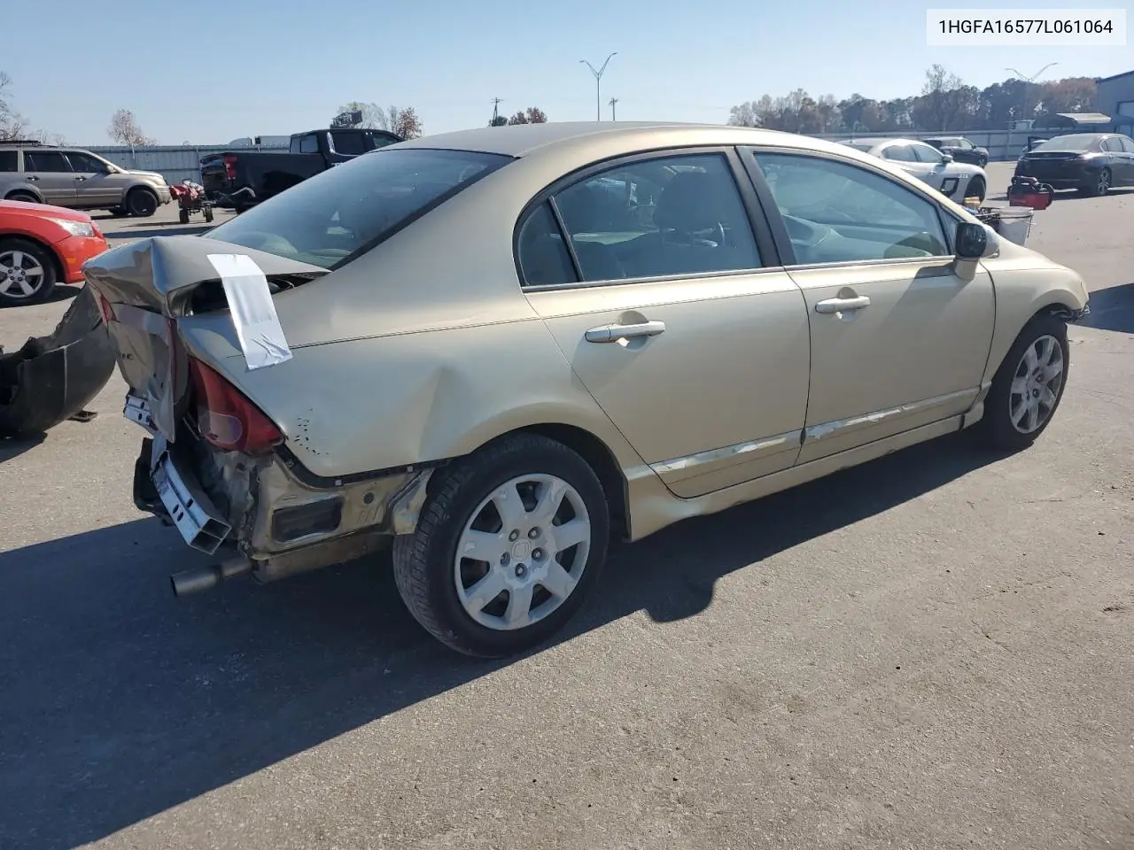 1HGFA16577L061064 2007 Honda Civic Lx