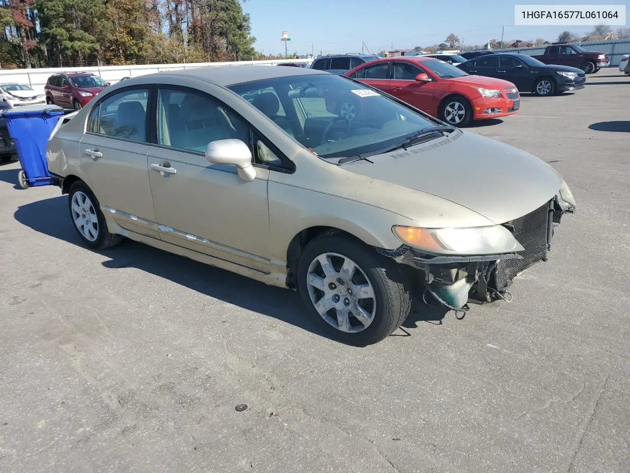 1HGFA16577L061064 2007 Honda Civic Lx