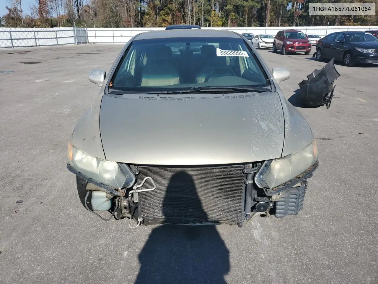1HGFA16577L061064 2007 Honda Civic Lx