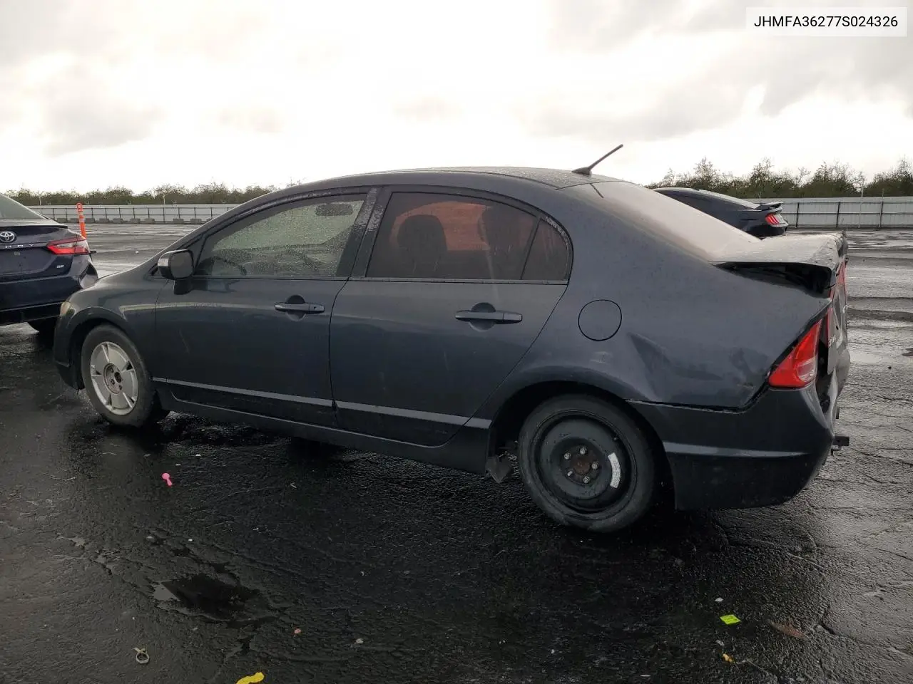 JHMFA36277S024326 2007 Honda Civic Hybrid