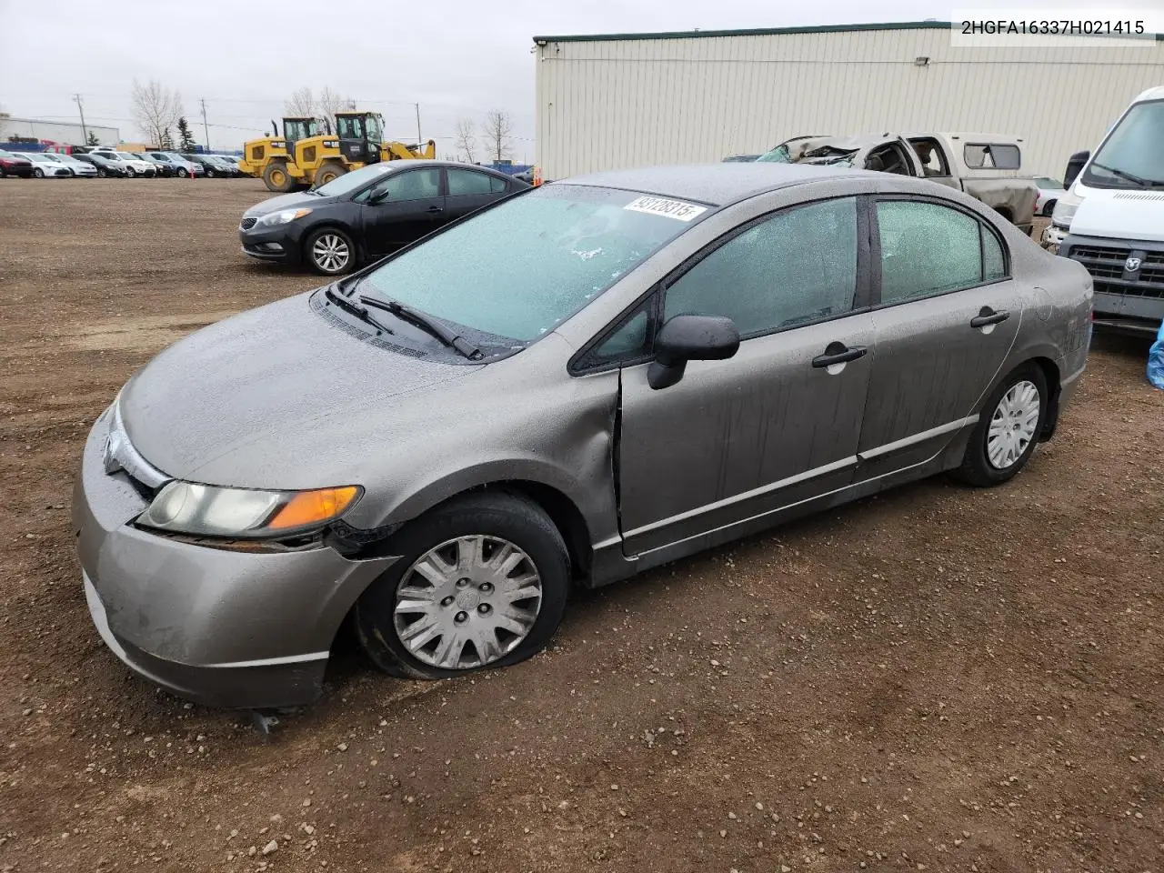 2HGFA16337H021415 2007 Honda Civic Dx