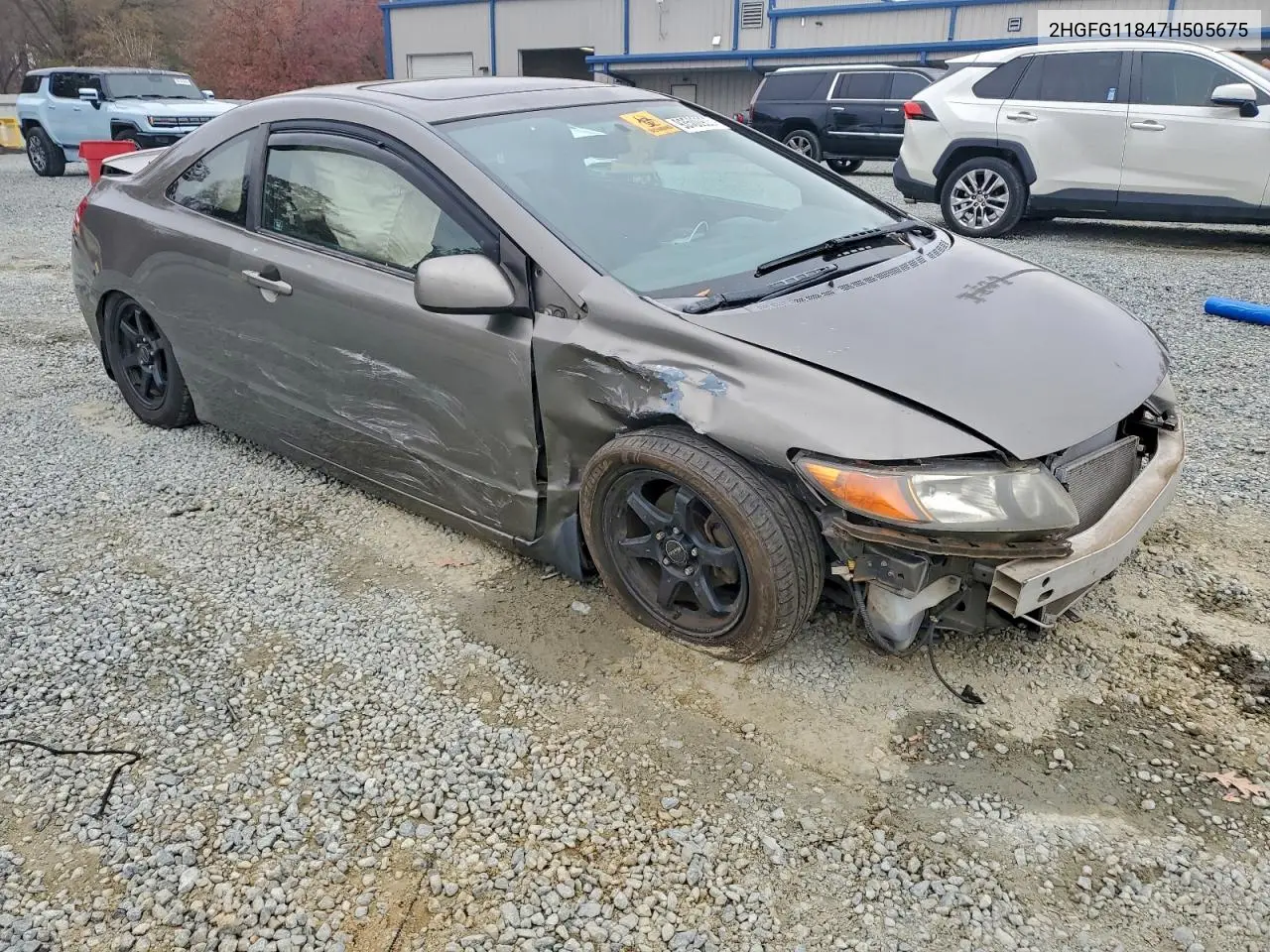 2HGFG11847H505675 2007 Honda Civic Ex