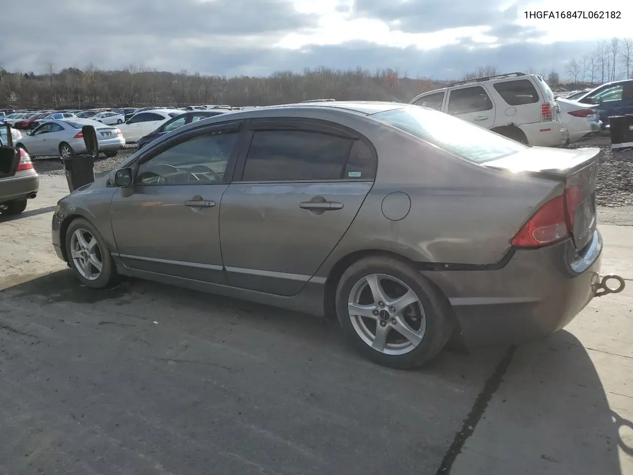 1HGFA16847L062182 2007 Honda Civic Ex