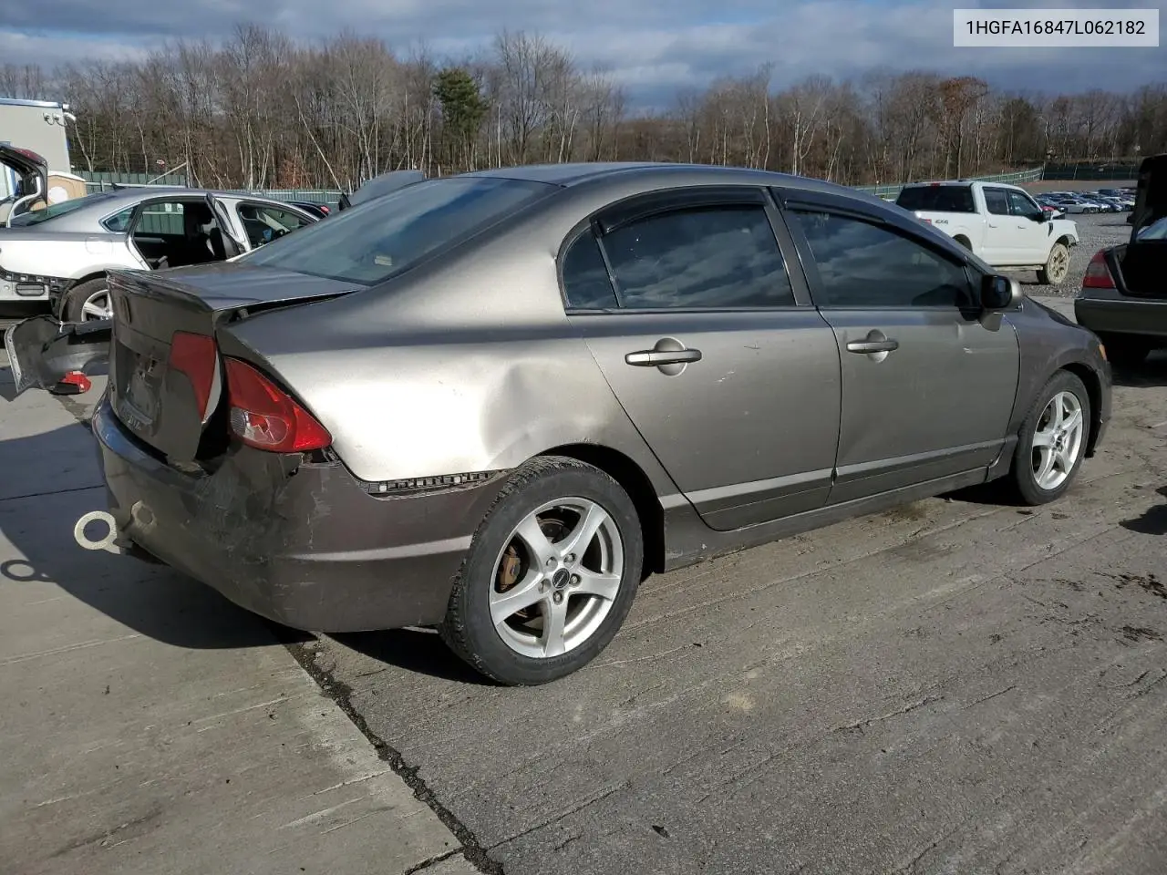 1HGFA16847L062182 2007 Honda Civic Ex