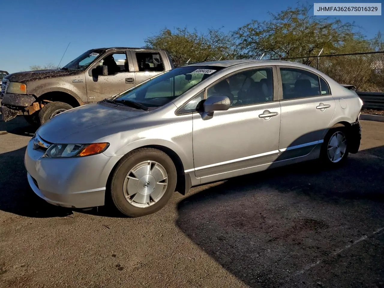 JHMFA36267S016329 2007 Honda Civic Hybrid