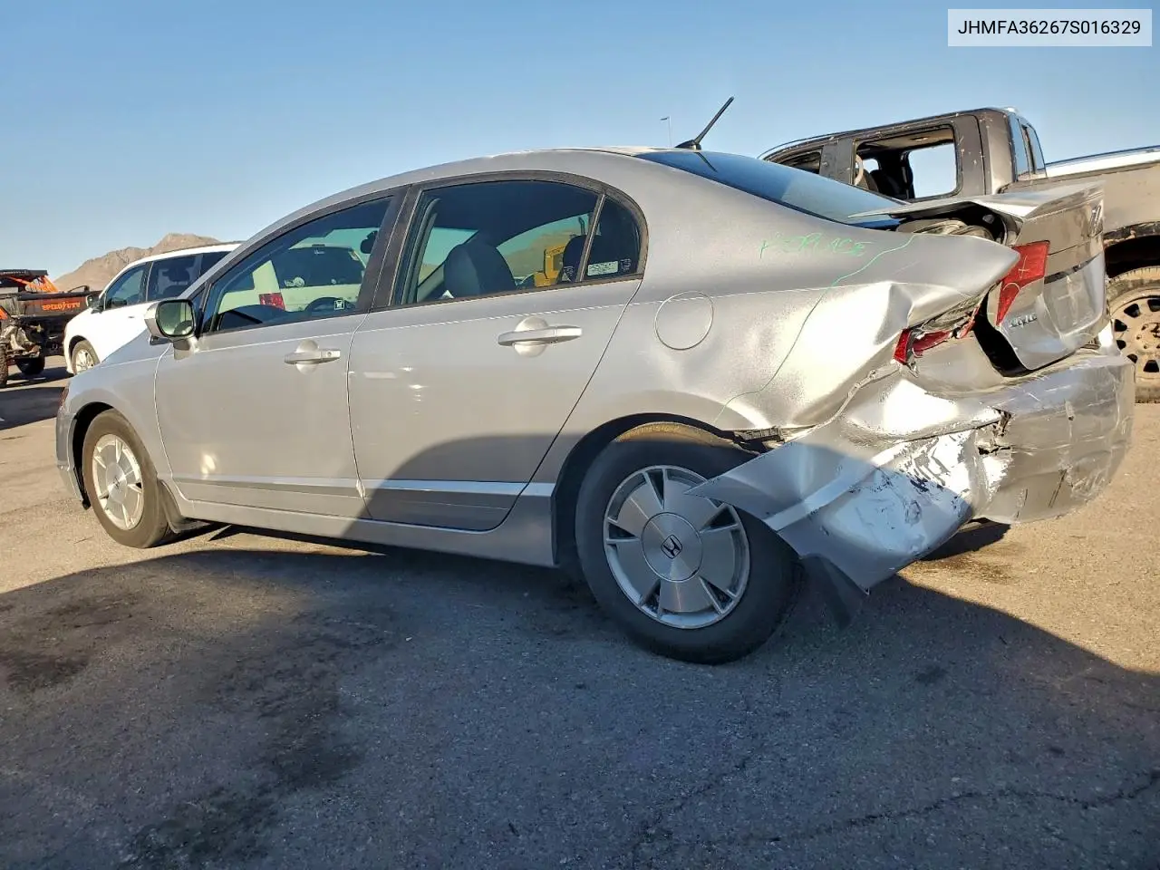 JHMFA36267S016329 2007 Honda Civic Hybrid