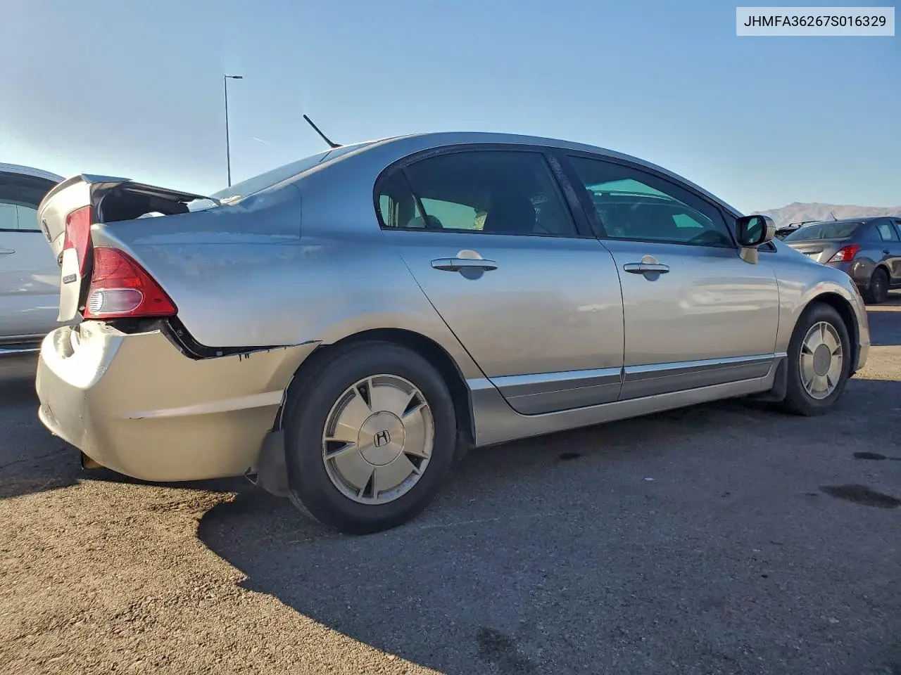 JHMFA36267S016329 2007 Honda Civic Hybrid