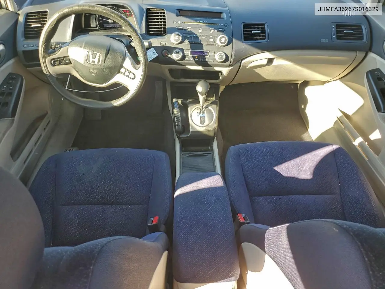 JHMFA36267S016329 2007 Honda Civic Hybrid