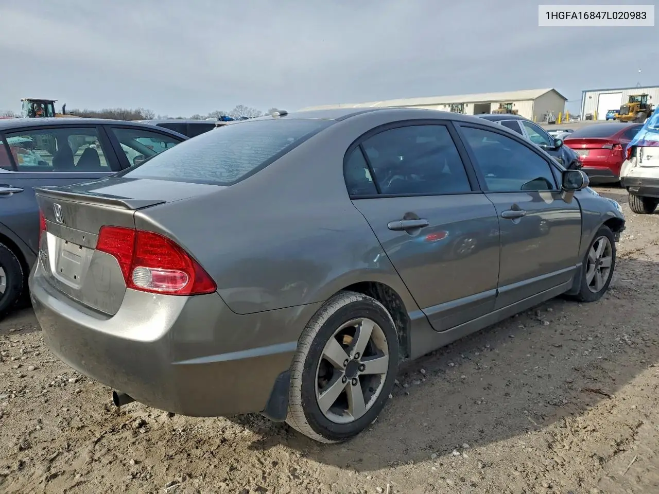 1HGFA16847L020983 2007 Honda Civic Ex