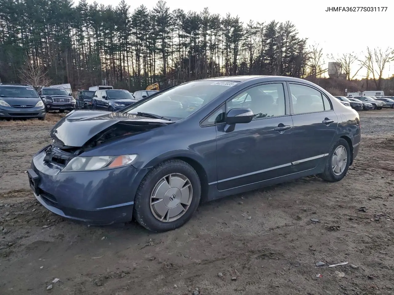 JHMFA36277S031177 2007 Honda Civic Hybrid