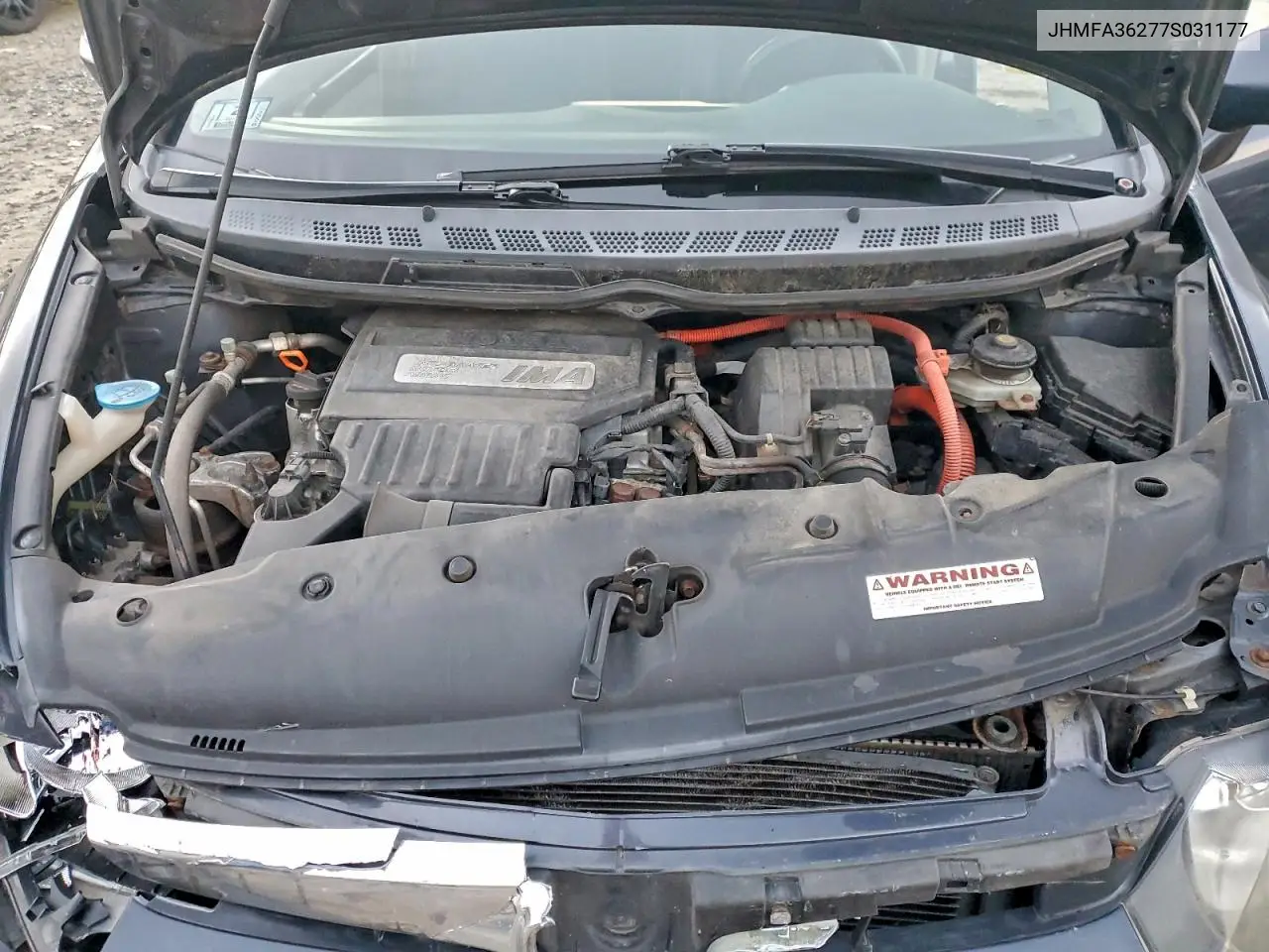 JHMFA36277S031177 2007 Honda Civic Hybrid