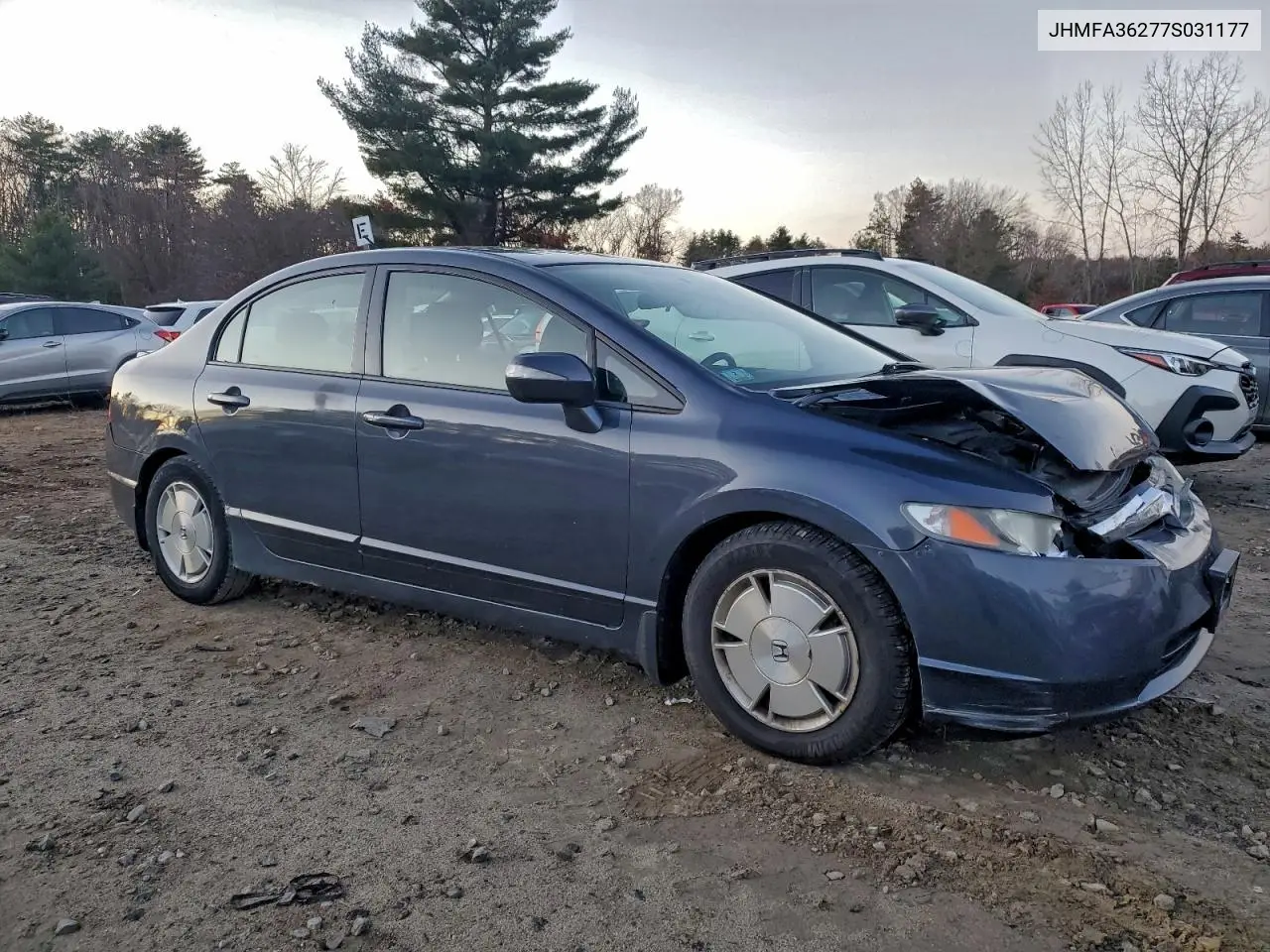 JHMFA36277S031177 2007 Honda Civic Hybrid