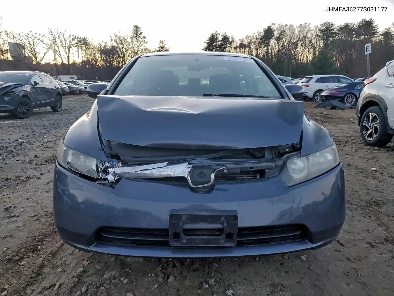 JHMFA36277S031177 2007 Honda Civic Hybrid