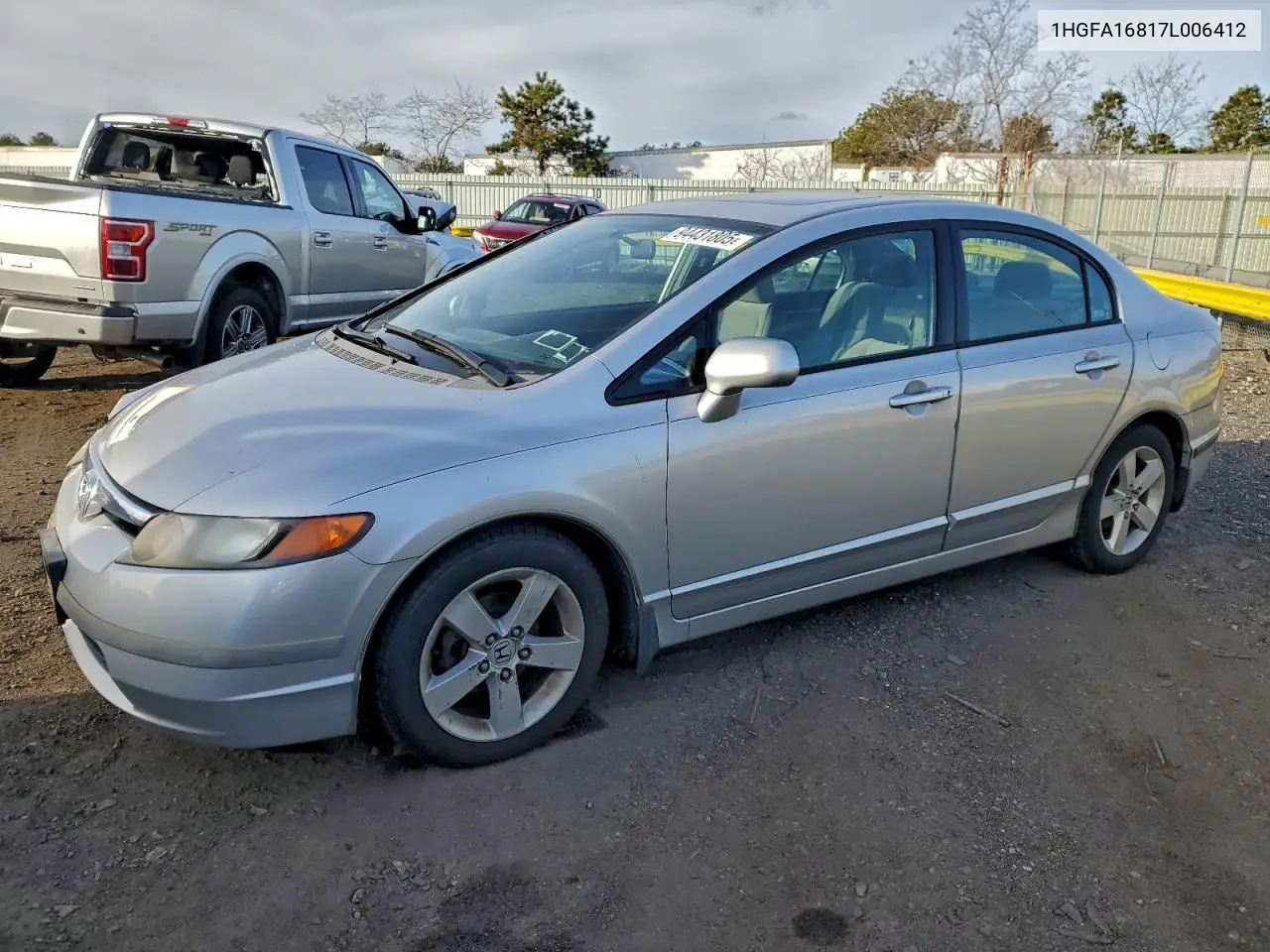 1HGFA16817L006412 2007 Honda Civic Ex