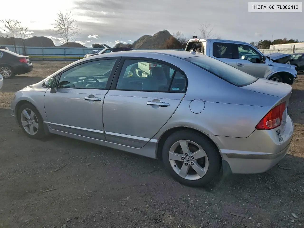 1HGFA16817L006412 2007 Honda Civic Ex