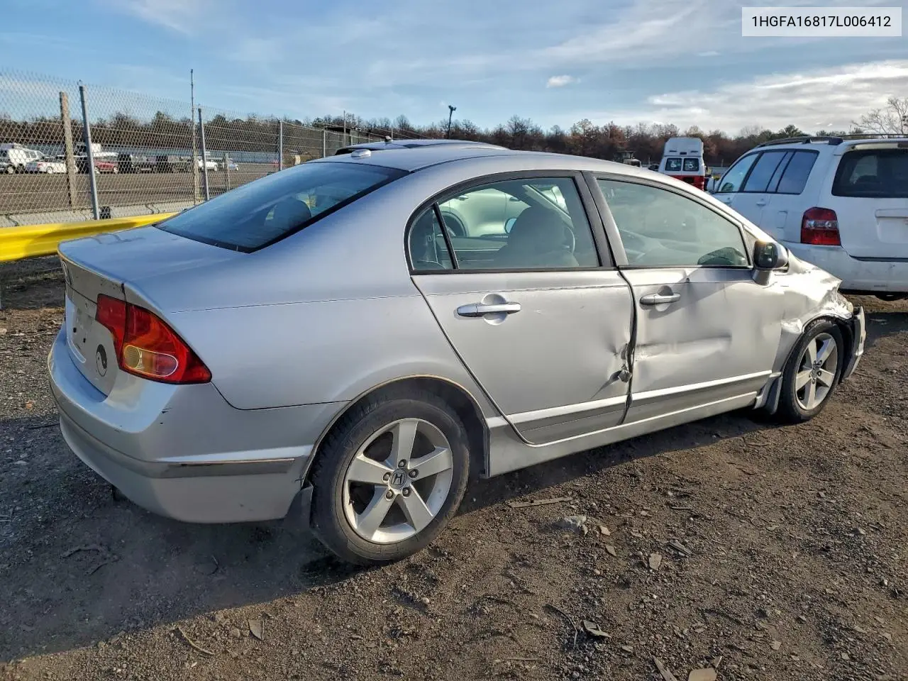 1HGFA16817L006412 2007 Honda Civic Ex