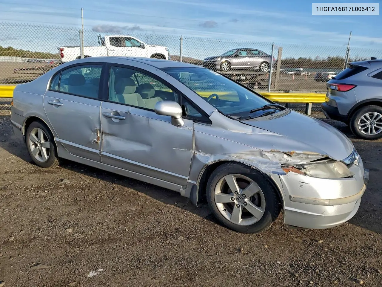 1HGFA16817L006412 2007 Honda Civic Ex