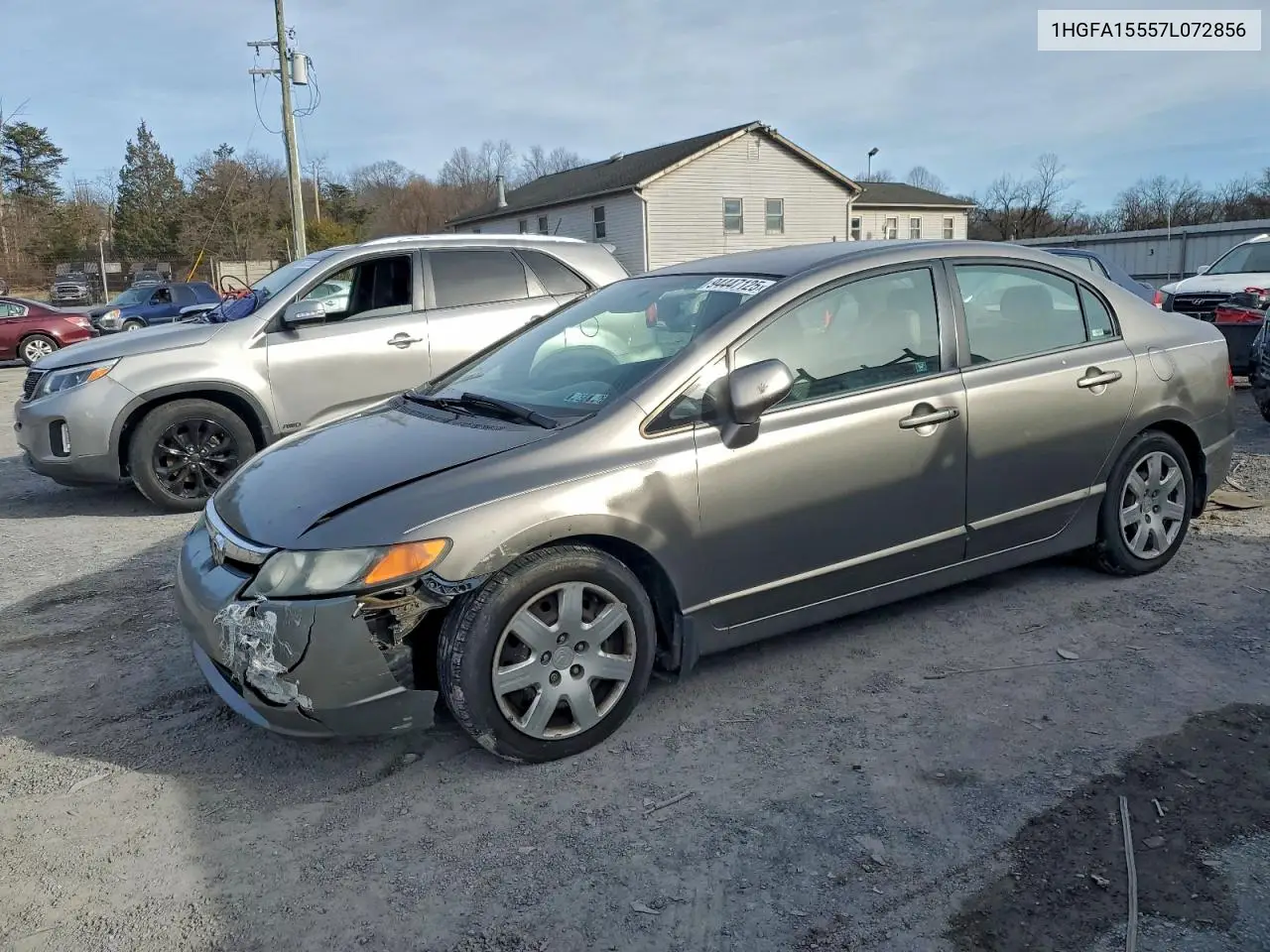 1HGFA15557L072856 2007 Honda Civic Lx