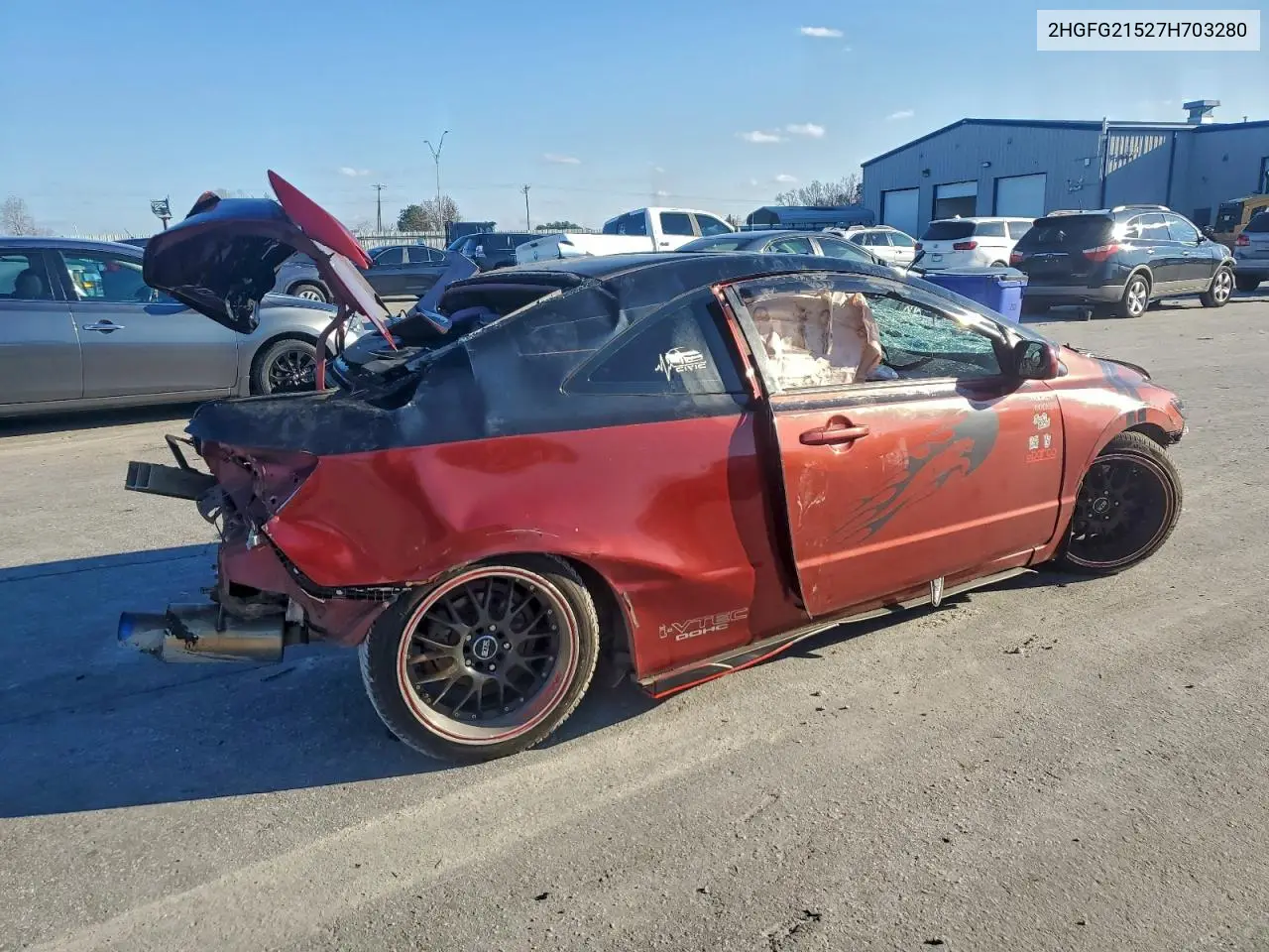 2HGFG21527H703280 2007 Honda Civic Si