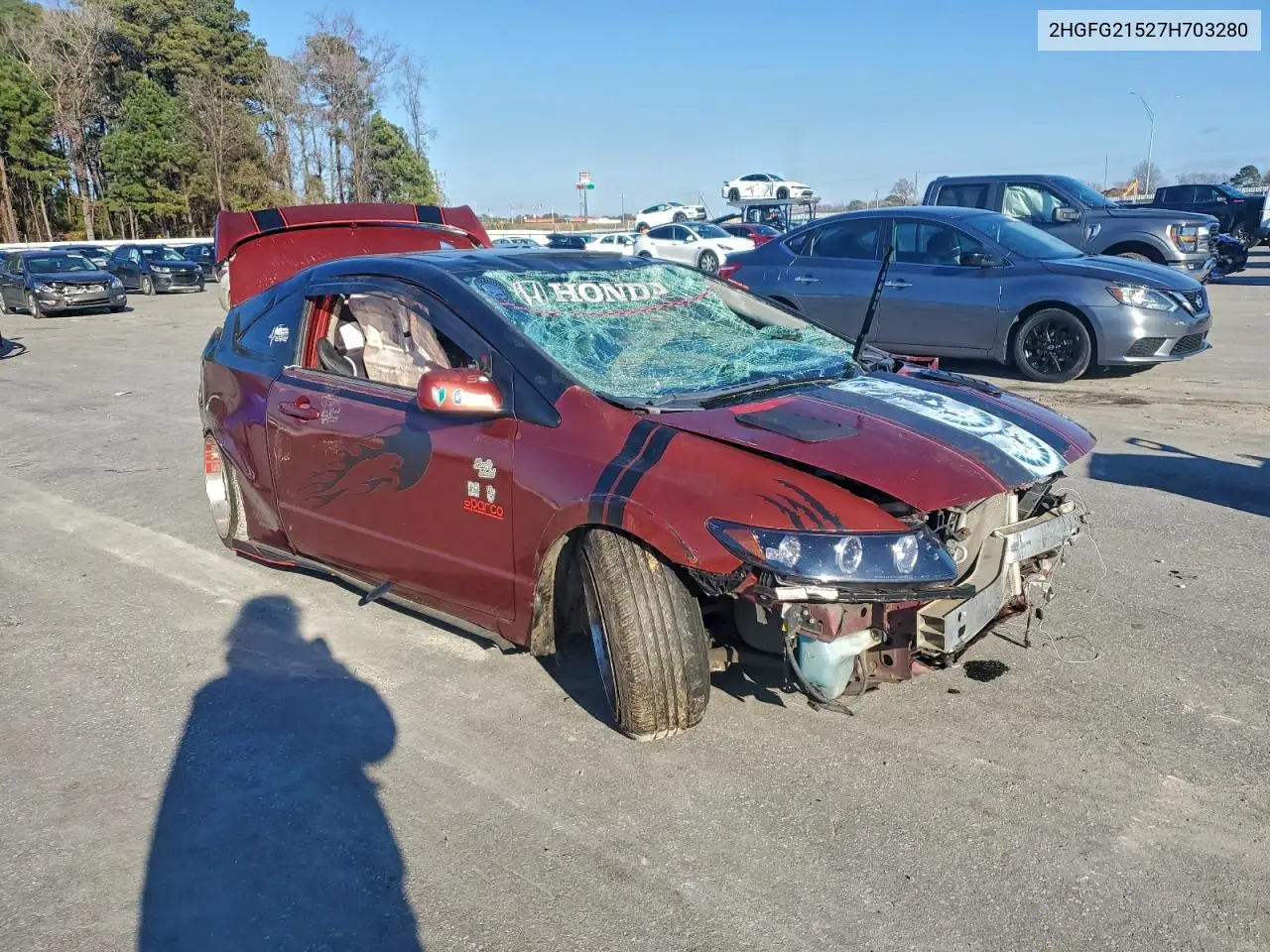 2HGFG21527H703280 2007 Honda Civic Si