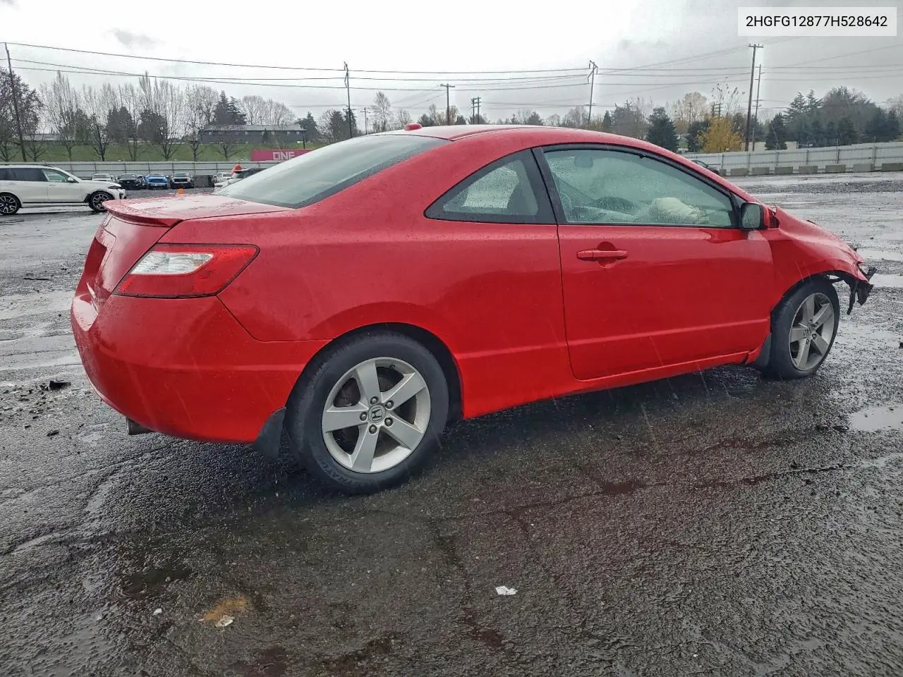 2HGFG12877H528642 2007 Honda Civic Ex