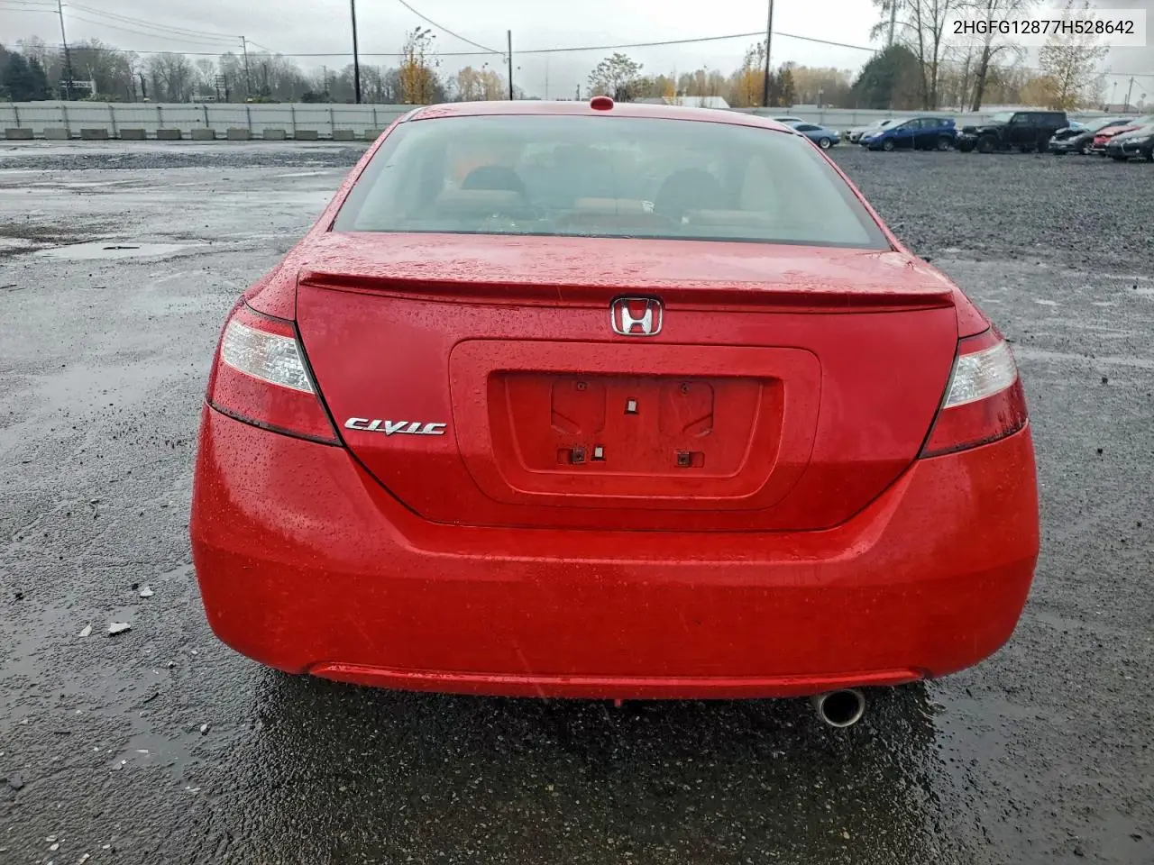 2HGFG12877H528642 2007 Honda Civic Ex