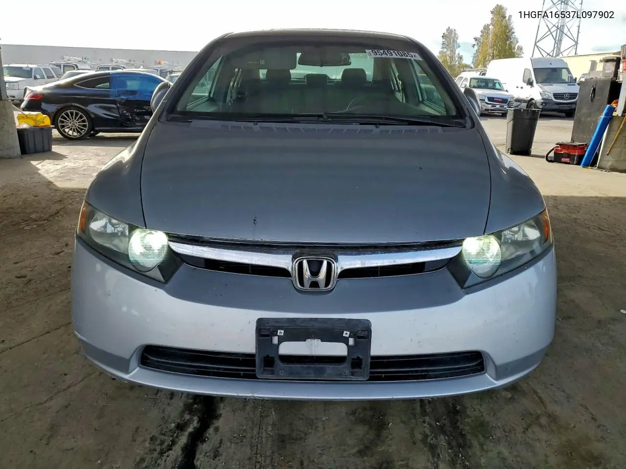 1HGFA16537L097902 2007 Honda Civic Lx