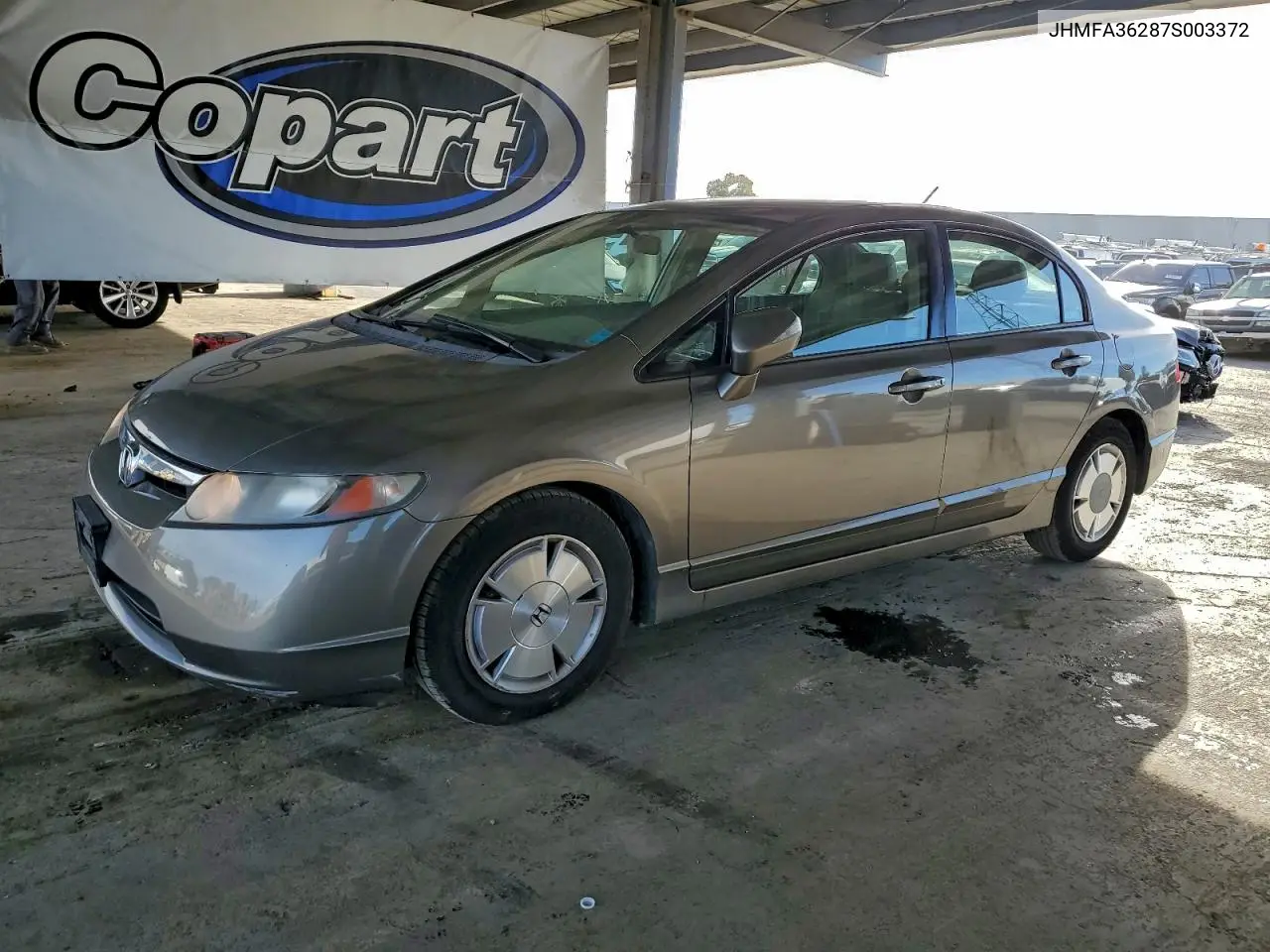 JHMFA36287S003372 2007 Honda Civic Hybrid