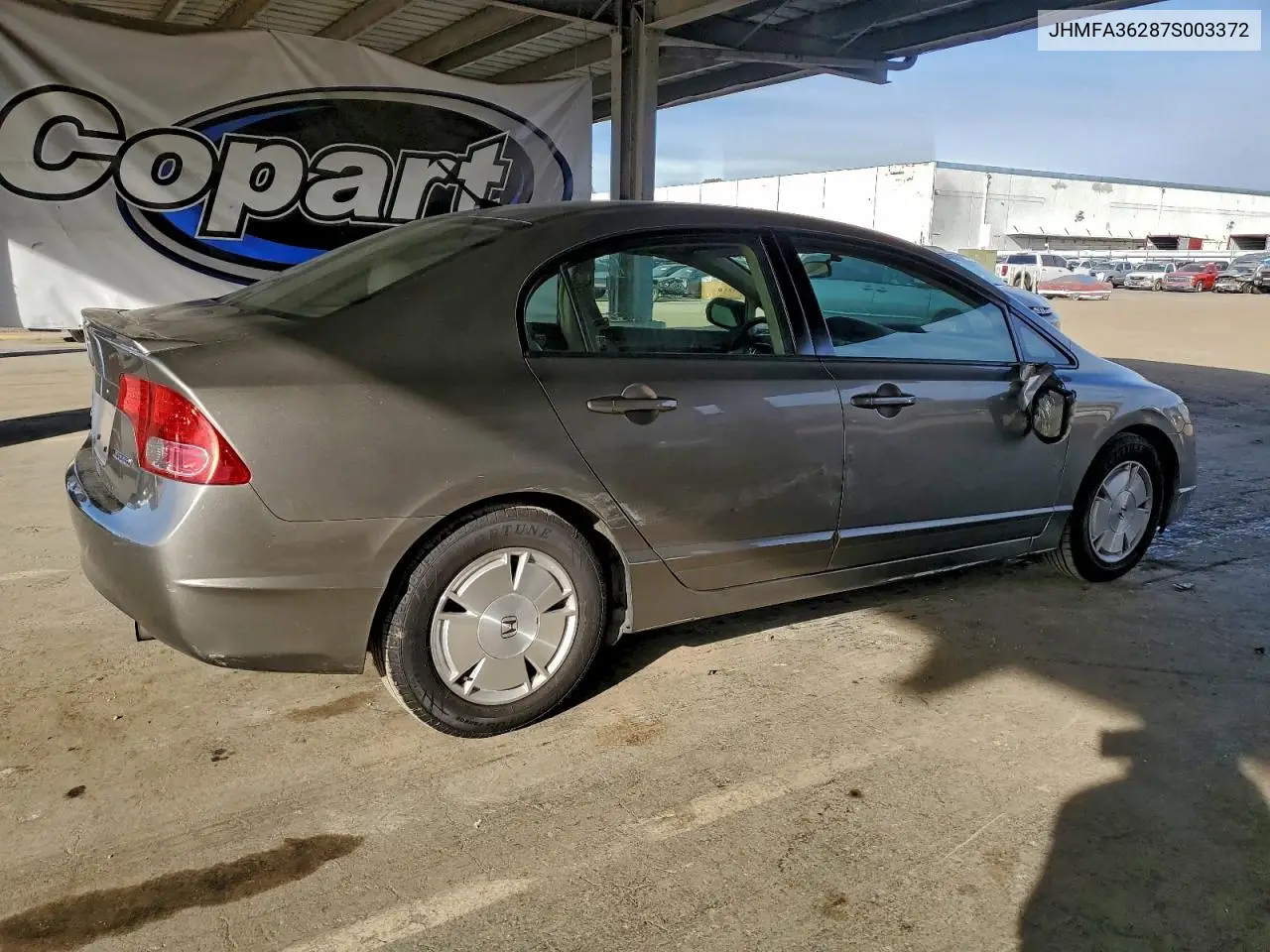 JHMFA36287S003372 2007 Honda Civic Hybrid