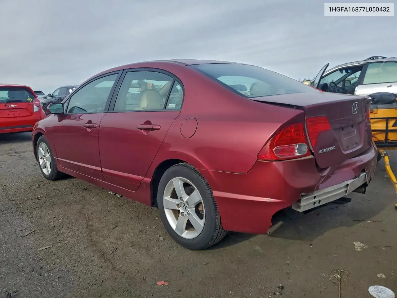 1HGFA16877L050432 2007 Honda Civic Ex
